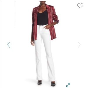 7 for all Mankind white bootcut jeans size: 6